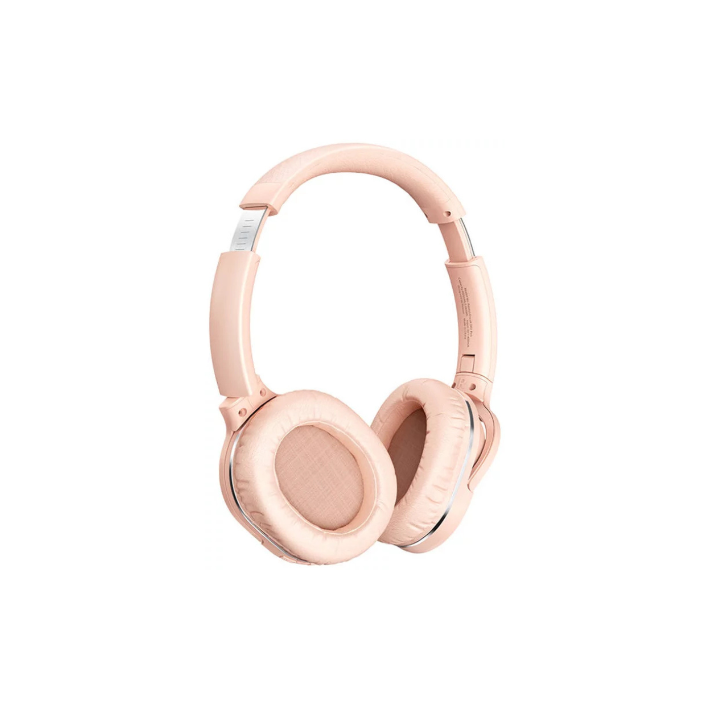 Baseus Encok D02 Pro Wireless Bluetooth Headphones – Rose Pink | Foldable & Comfortable Design