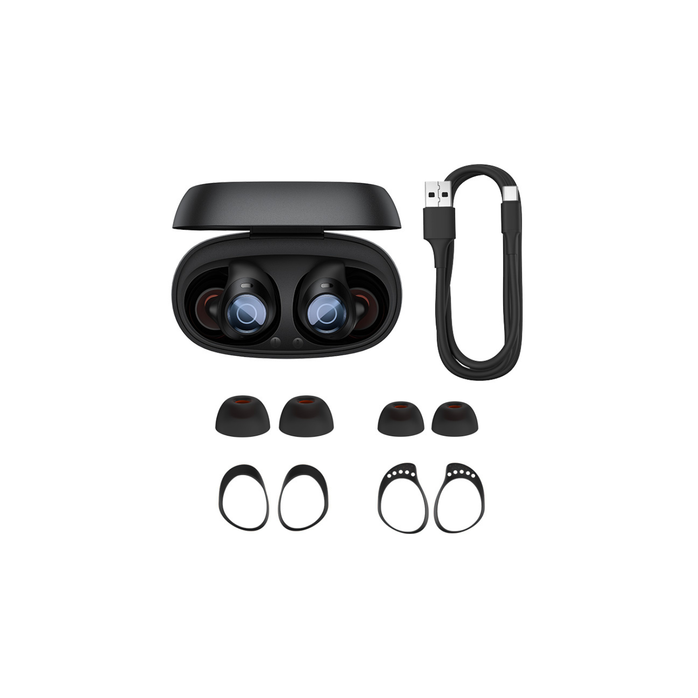 Baseus Bowie MA20 Pro – True Wireless Earphones with ANC | Cluster Black