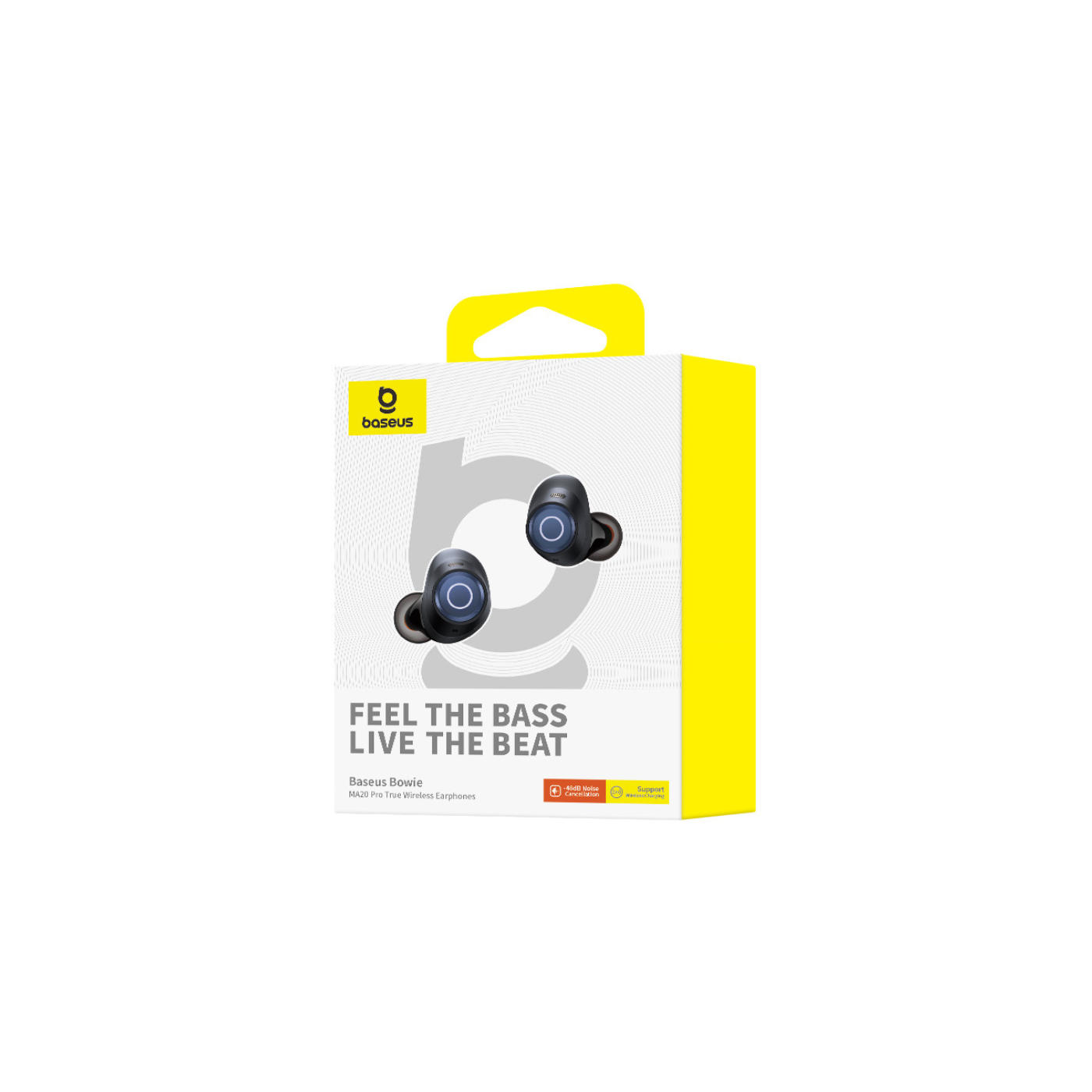 Baseus Bowie MA20 Pro – True Wireless Earphones with ANC | Cluster Black