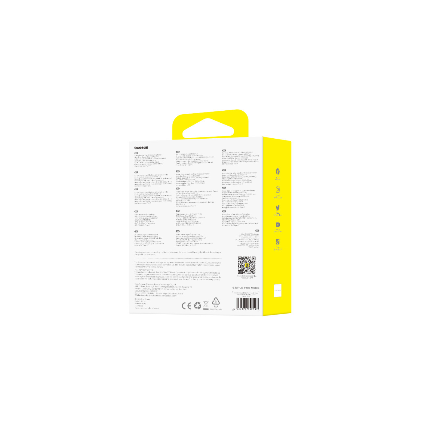 Baseus Bowie MA20 Pro – True Wireless Earphones with ANC | Cluster Black