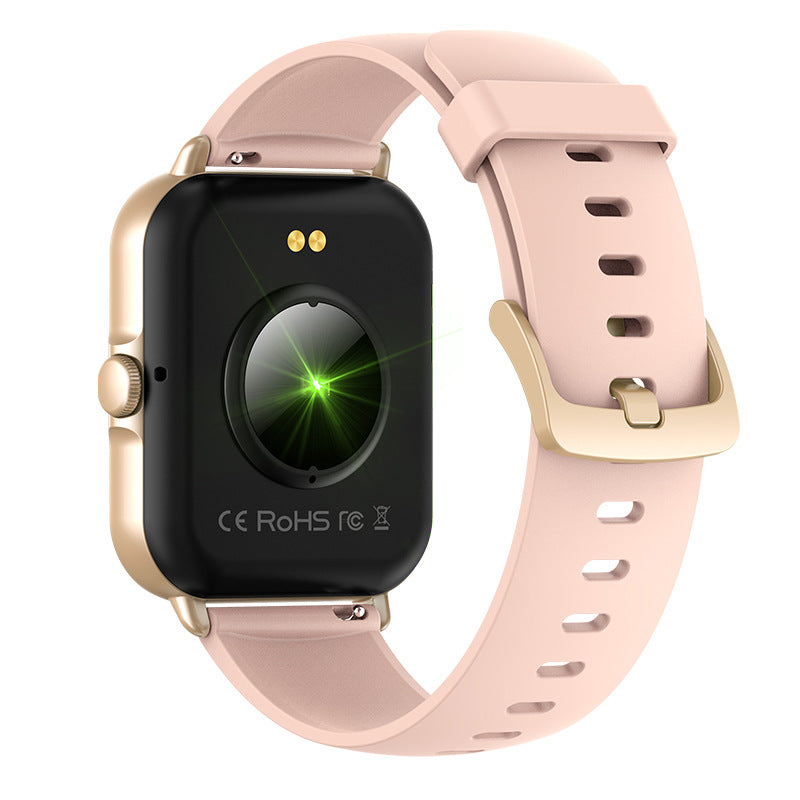 L21 Bluetooth Call 1.69 Full Touch Screen Voice Assistant Blood Oxygen Blood Pressure Heart Rate Music 3rd Generation Smart Watch Ring