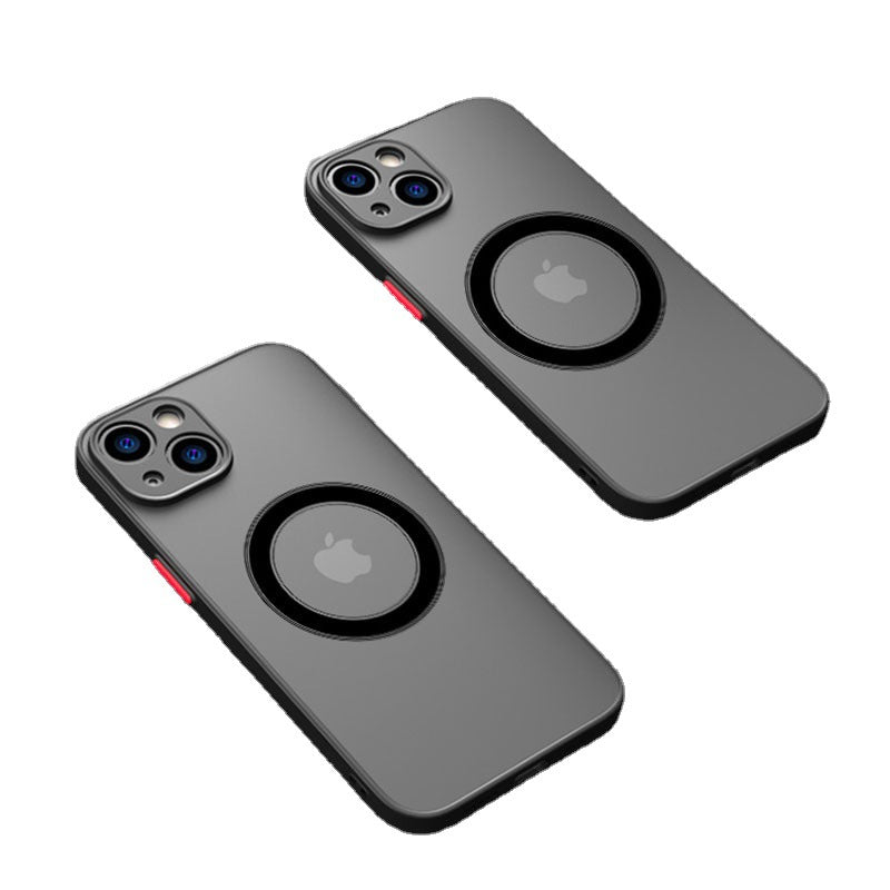 IPhone 13 12 11 Pro Max Anti-fall Matte Protective Cover Mobile Phone Case Magnetic Suction