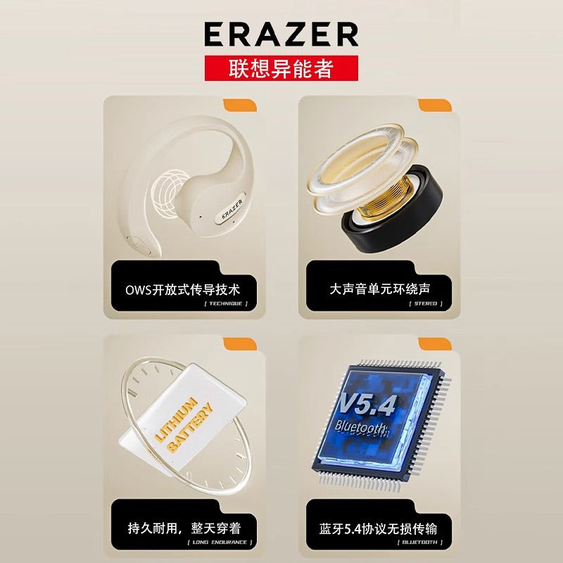 Cross-Border Small Coconut Ball X15Pro Bluetooth Headset, Non-In-Ear Hanging Open Ows Noise Reduction Gaming Headset