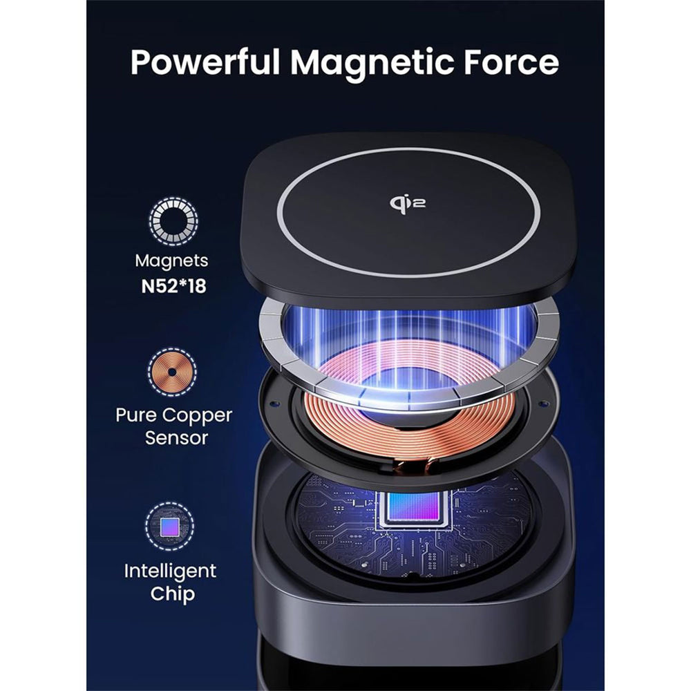 Magnetic Wireless Charger Ugreen W702 15W 2-in-1