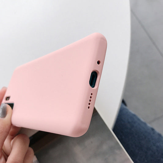 Liquid Silicone Huawei P30 Mobile Phone Case Protective Cover Anti-fall
