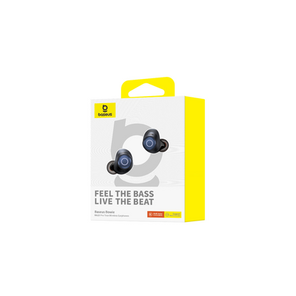 Baseus Bowie MA20 Pro – True Wireless Earphones with ANC | Cluster Black