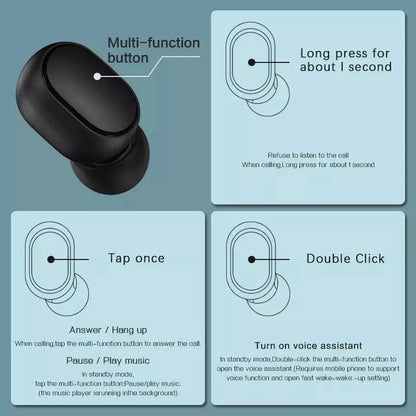 For Xiaomi Redmi Redmi Airdots 2/S/3 Wireless Bluetooth Headset Redmi In-ear Headphones